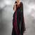 Black Cotton Handwoven Saree With Woven Heart Borders
