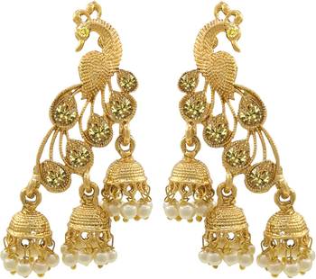 Gold earrings 1