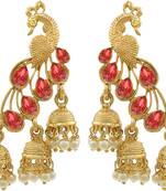 Red earrings