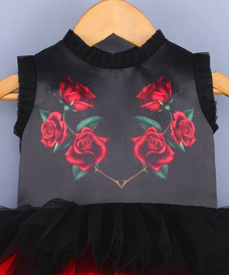 Rosy Black Dress 2