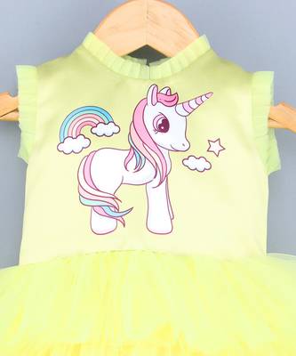 Rainbow Unicorn Yellow Dress 2