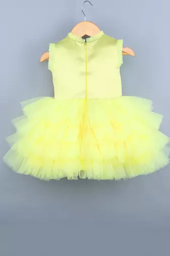 Rosy Yellow Dress