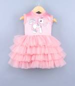 Rainbow Unicorn Pink Dress