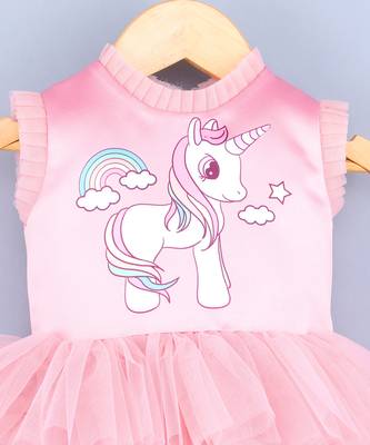 Rainbow Unicorn Pink Dress 2