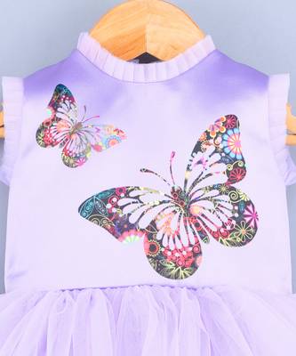 Flying Butterfly Lavender Dress 2