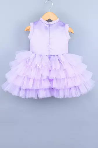 Flying Butterfly Lavender Dress