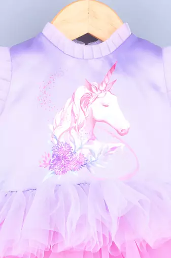 Angel Unicorn Lavender Dress