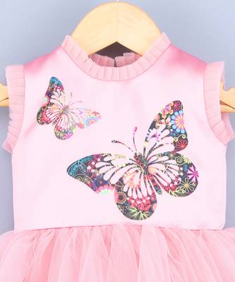 Flying Butterfly Pink Dress 2