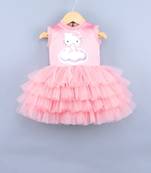 Kitty On Clouds Pink Dress