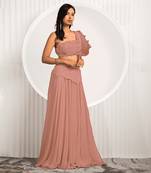 Peach Willow Lehenga Set