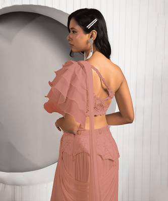 Peach Willow Lehenga Set 3