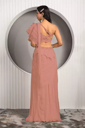Peach Willow Lehenga Set