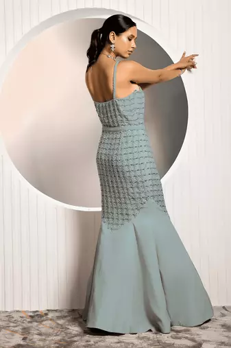 Blue Rosemary Gown