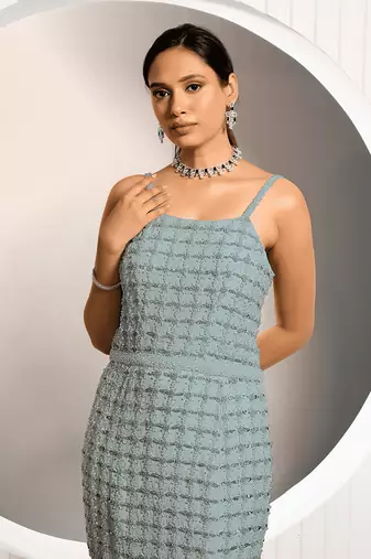 Blue Rosemary Gown