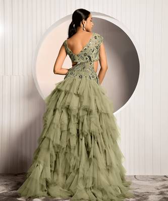 Green Rue Gown 2