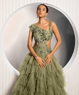 Green Rue Gown 6