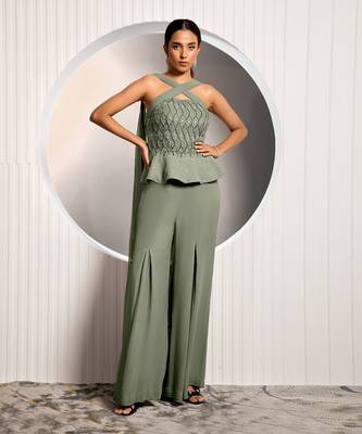 Green Freya Co-Ord Set 1