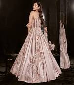 Blush Pink Embroidered Gown