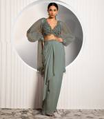 Grey Pansies Set Of 2