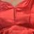Red Blended Silk Solid Blouse With Puff Sleeves Free Size