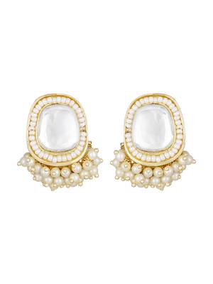 Gold Toned Kundan Jewellery Set 5