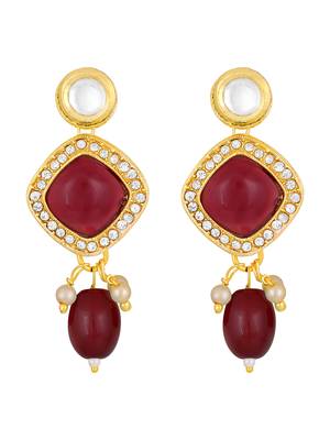 Gold Toned Kundan Jewellery Set 5