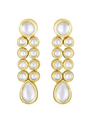 Pearls Beaded Gold Toned Choker Jewellery Set 5