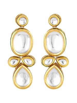 Gold Toned Kundan Jewellery Set 5