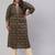 Brown Printed Cotton Kurta