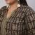 Brown Printed Cotton Kurta
