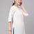 White Printed Cotton Tunic