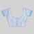 White woven cotton saree with blouse