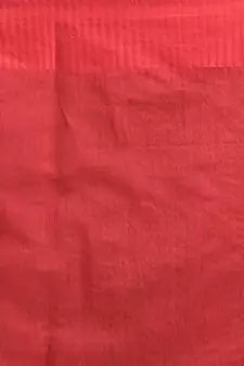 Yellow Cotton Blend Handloom Saree