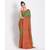 Handspun Cotton Green Handloom Begampuri Saree