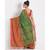 Handspun Cotton Green Handloom Begampuri Saree