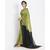 Handspun Cotton Olive Handloom Saree