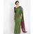 Handspun Cotton Lime Handloom Saree