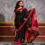 Black Cotton Blend Handloom Saree