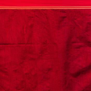 Black Cotton Blend Handloom Saree 2