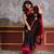 Black Cotton Blend Handloom Saree