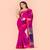 Pink Cotton Blend Handloom Saree