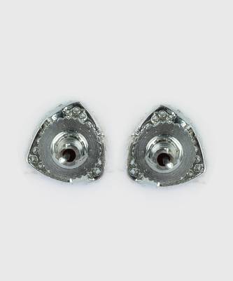 Gold Plated Kundan Stud Earring 5
