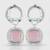 Rhodium Plated American Diamond Earrings