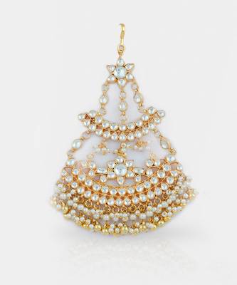 Gold Plated Kundan Pasa 1