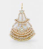 Gold Plated Kundan Pasa