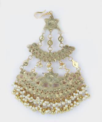 Gold Plated Kundan Pasa 7