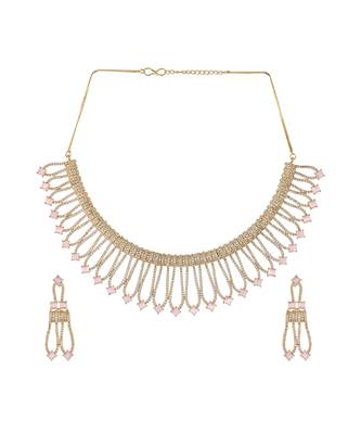 American Diamond Necklace Set 2