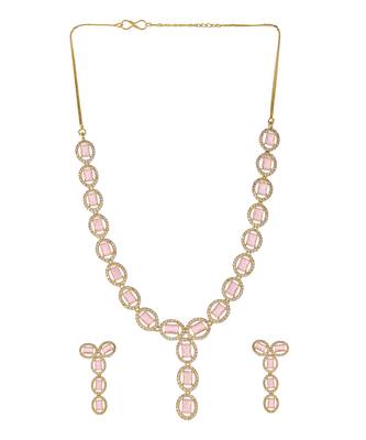 American Diamond Necklace Set 2