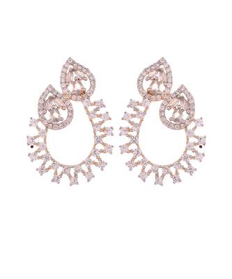 Gold Plated And Studded Handcrafted Necklace Set 4