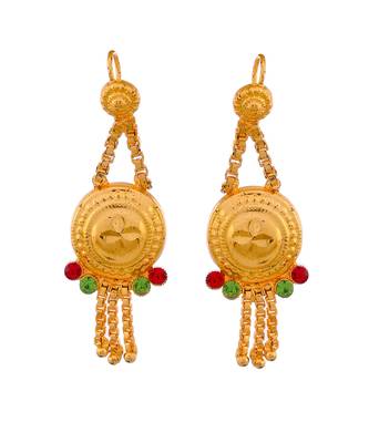 Gold Plated & Gold Toned Temple Necklace Set 4